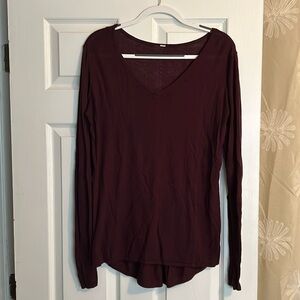 Lightweight Lululemon Sweater - Maroon